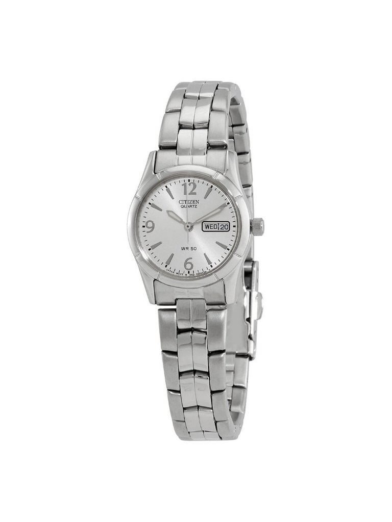 Nwt Citizen Quartz Silver Dial Ladies Watch